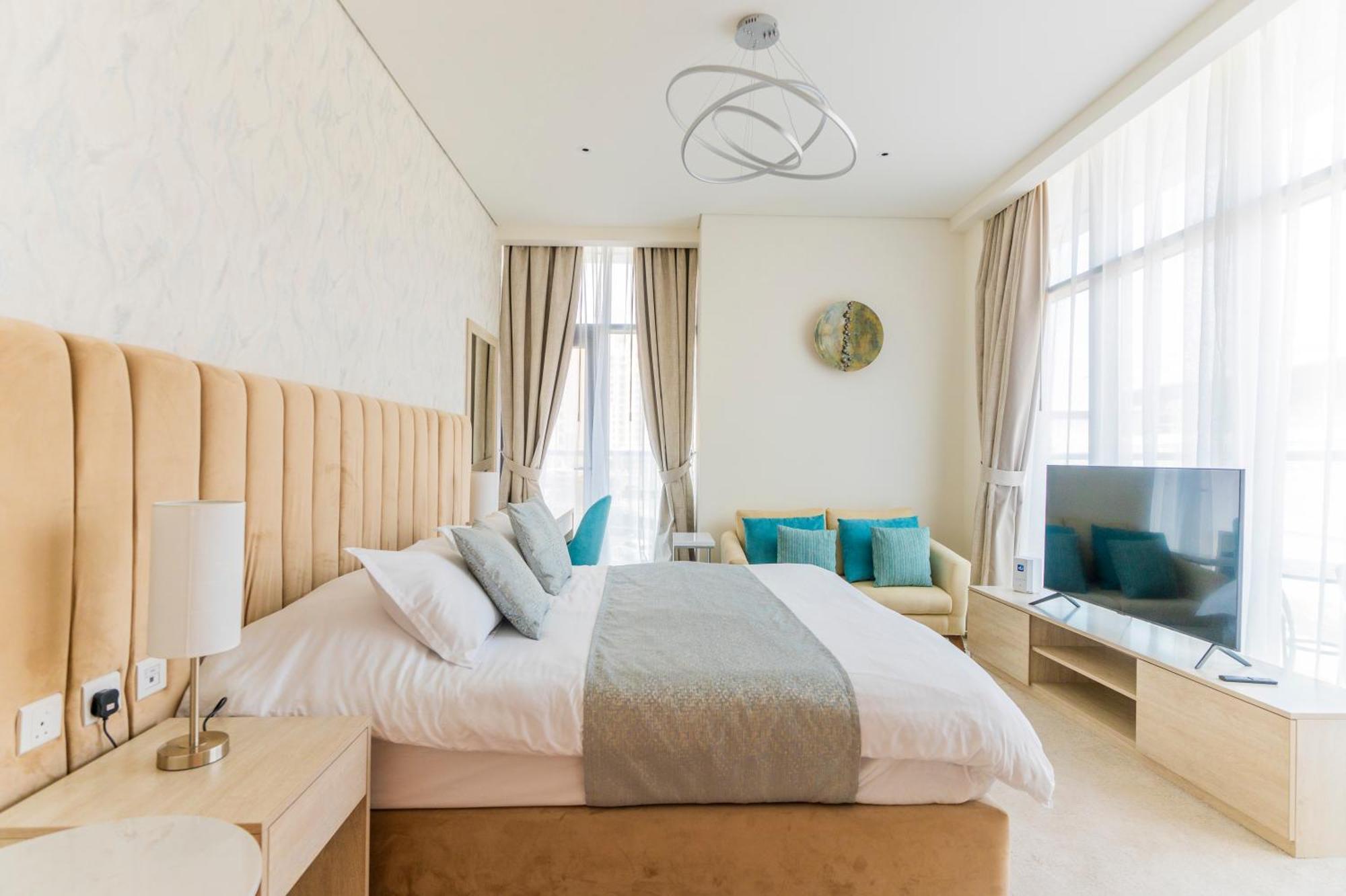 Studio With Private Beach Access At Palm Jumeirah Dubai Ngoại thất bức ảnh